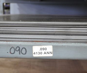 4130 Chrome Moly (Chromoly) Sheet Annealed