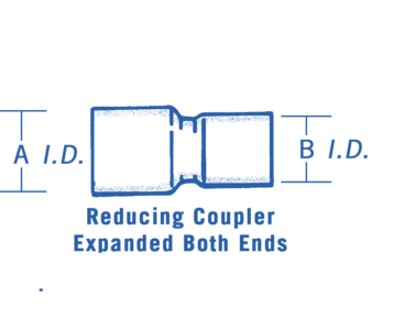 Reducing Round Steel Couplers