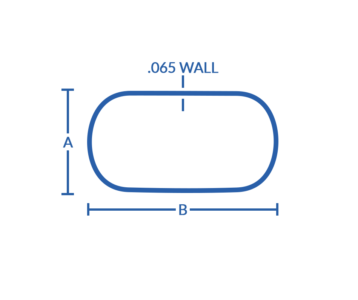 Straight Oval Steel Tubes