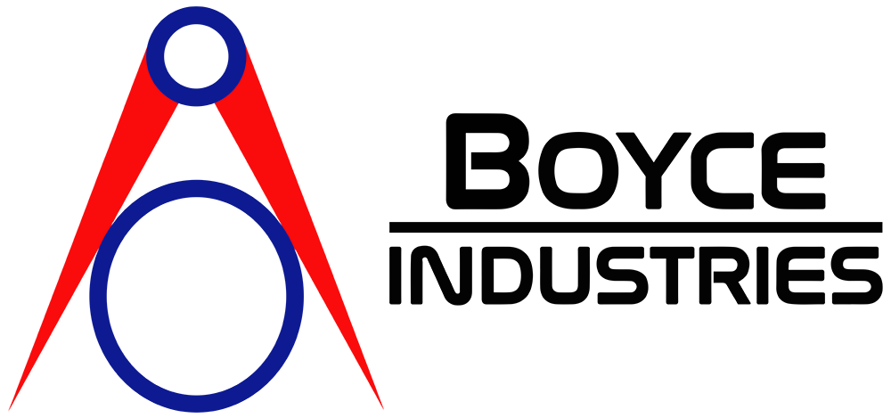 BOYCE LOGO NAME TO SIDE