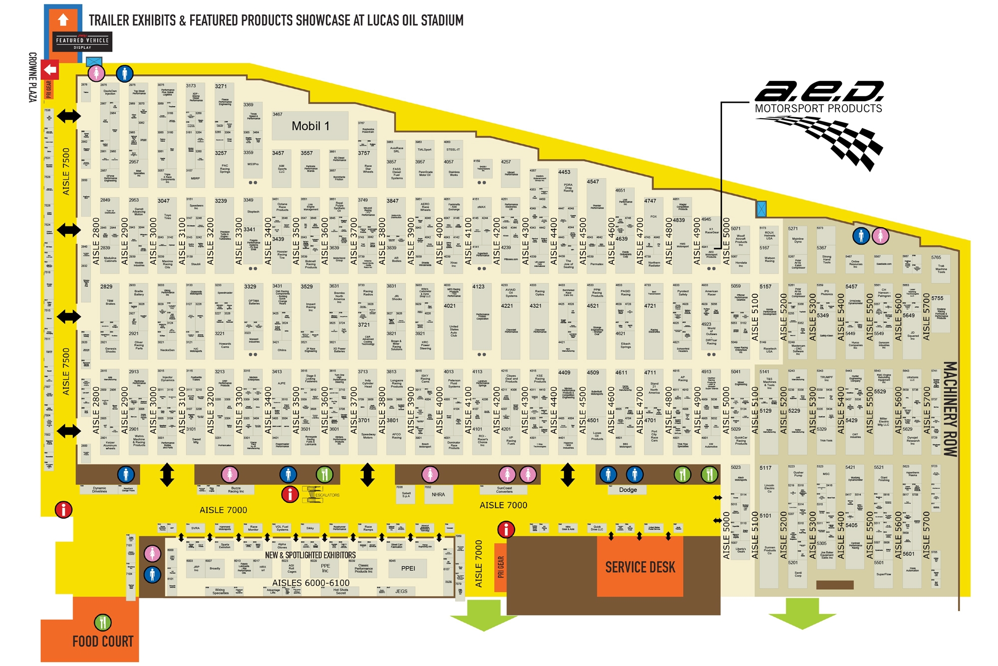 PRI2019 floorplan