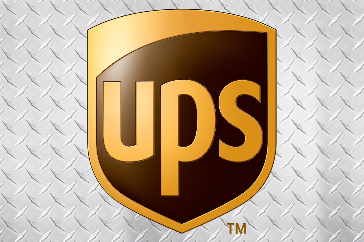Ups Logo On Tread Bright
