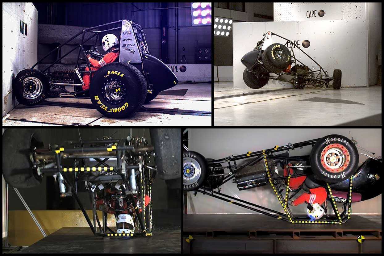 Crash Test Collage