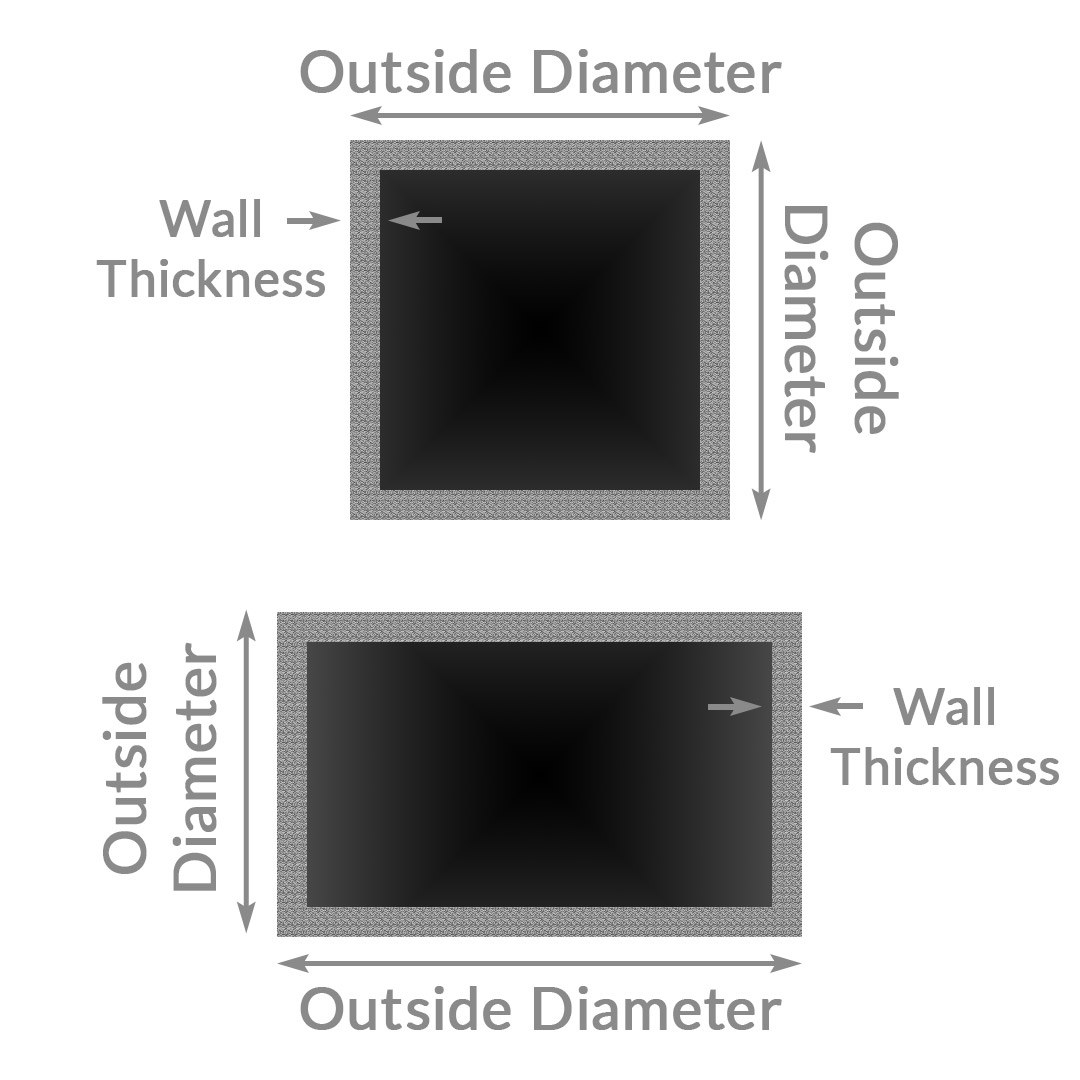 Sq Rect Tube